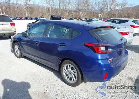 2025 Subaru Impreza Base 5-Door from USA, damaged, VIN JF1GUABC8S8330608